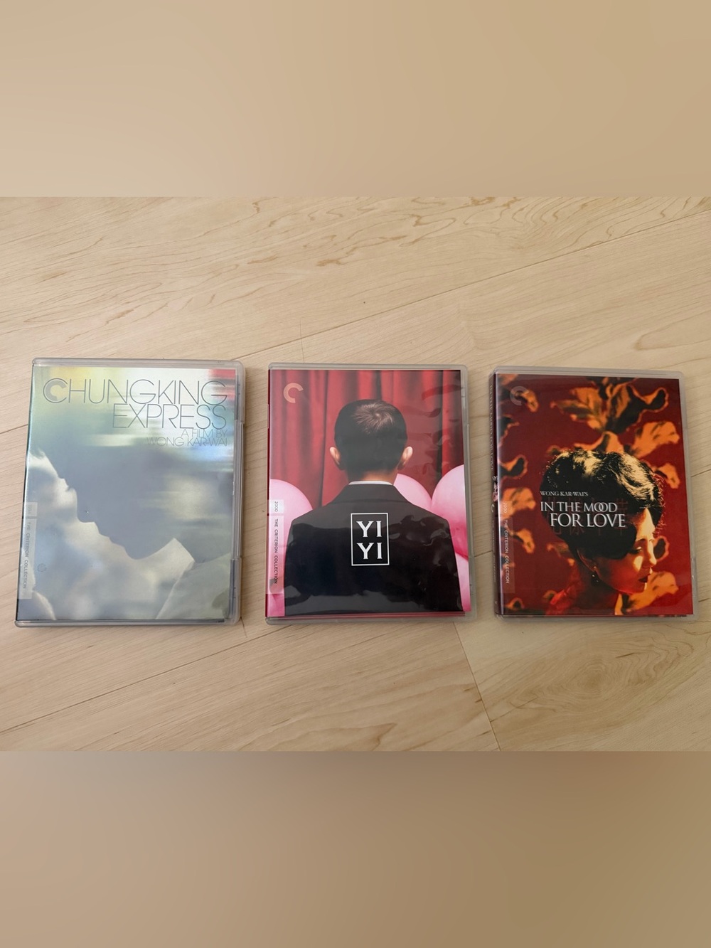 Wong Kar-wai & Edward Yang Criterion Blu-ray Lot – Chungking Express + Yi Yi